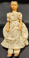Vintage Wooden Doll 10" Mountain Dolls Ozone TN Helen Bullard 8w6