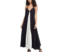 Mara Hoffman Miro Dress in black &white sz XS