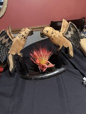 Vgt.Carved Horn Parrots Birds 16  W.Sculpture...