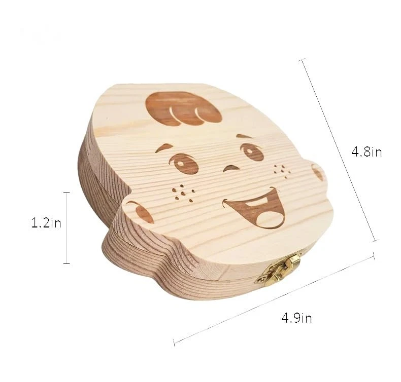 PAMBO Baby зуб фея коробка сувенир для потерянных зубов мальчиков| держатель зубов для ребенка - Изображение 2 из 4