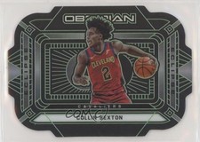 2020-21 Panini Obsidian Eclipse Electric Etch Green 17/25 Collin Sexton #11 7y2