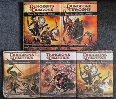 Dungeons & Dragons D&D 4E Dark Sun Collection NM-SW Original