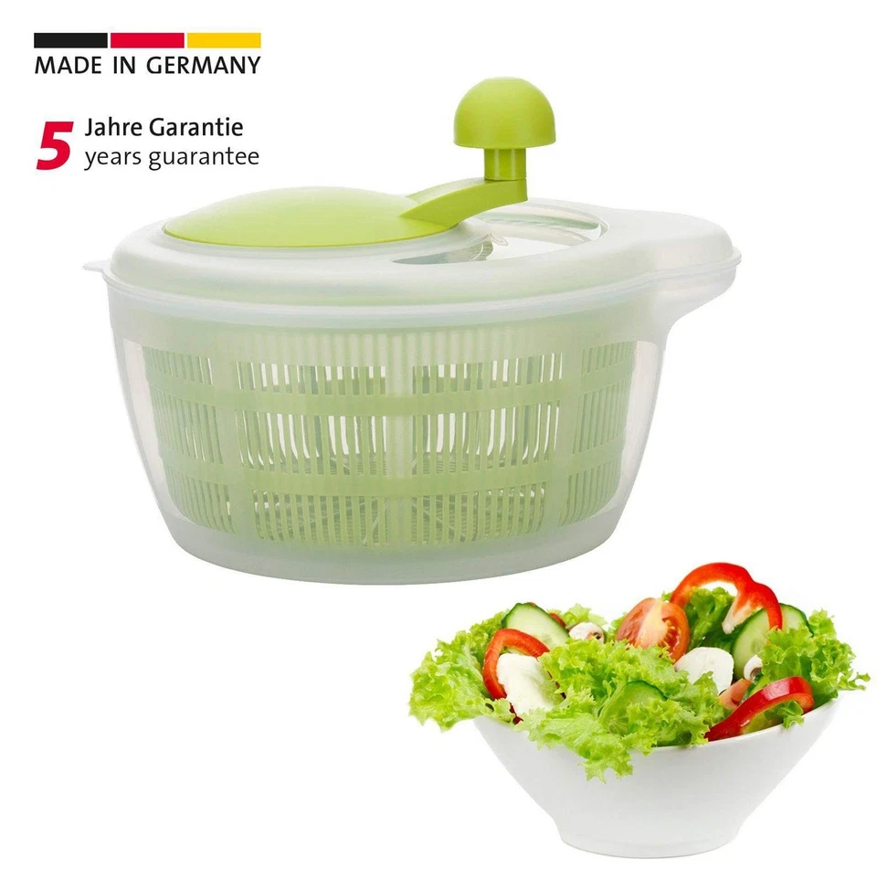 Alemania Verduras y Ensaladas Spinner con Caño para Verter (Verde/Claro) Foto 2 de 4