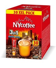 3 in 1 Instant Coffee XXL Pack 30 Sachets NEW & Improved Rich Roast Taste UK