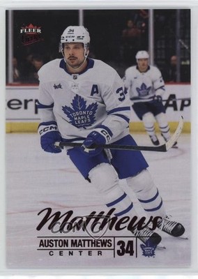 2024-25 Upper Deck Fleer Ultra Red Foil 56/94 Auston Matthews #48 0nr3