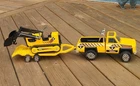 Tonka  vintage "Hwy Dept" pickup & bulldozer set