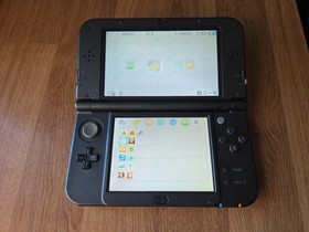 New Nintendo 3DS XL LL Metallic Black Console Japan Region Tested US SELLER