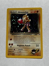 Pokémon TCG Rocket's Hitmonchan 11/132 Gym Heroes Holo Rare Unlimited WOTC Swirl on eBay