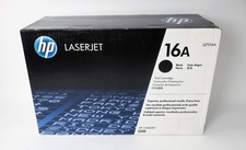 HP 16A Q7516A Black Toner Cartridge for 5200dtn 5200tn  Genuine  NEW  SEALED
