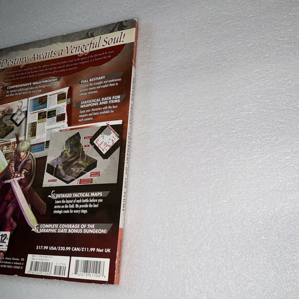 VALKYRIE PROFILE Covenant of the Plume Official Strategy Guide by BradyGames VGC - Image 3 of 4