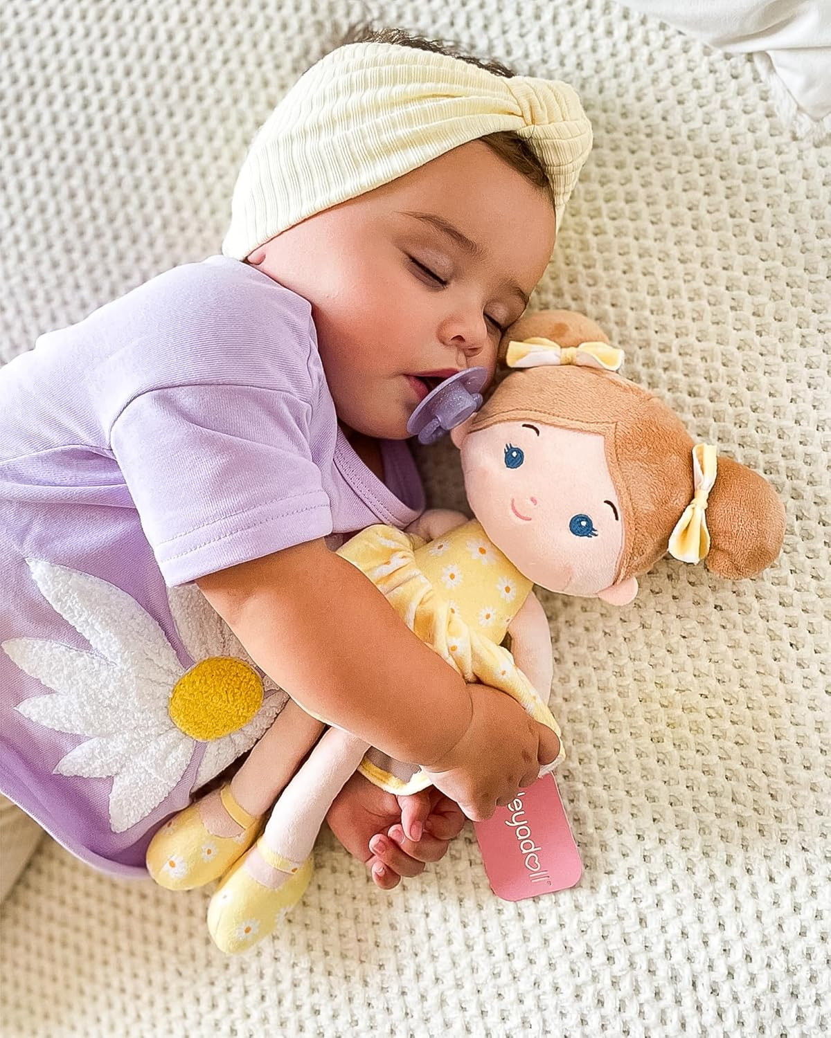 LeyaDoll Soft Baby Doll Toys 12, My First Baby Rag Doll for 1 Year-Old Girl B...