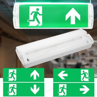 LED Notleuchte Fluchtwegleuchte Notbeleuchtung Notausgang Exit Notlicht Akku