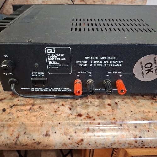 GLI Pro GA-2100 Professional Power Amplifier Tested for Power On - Picture 11 of 13