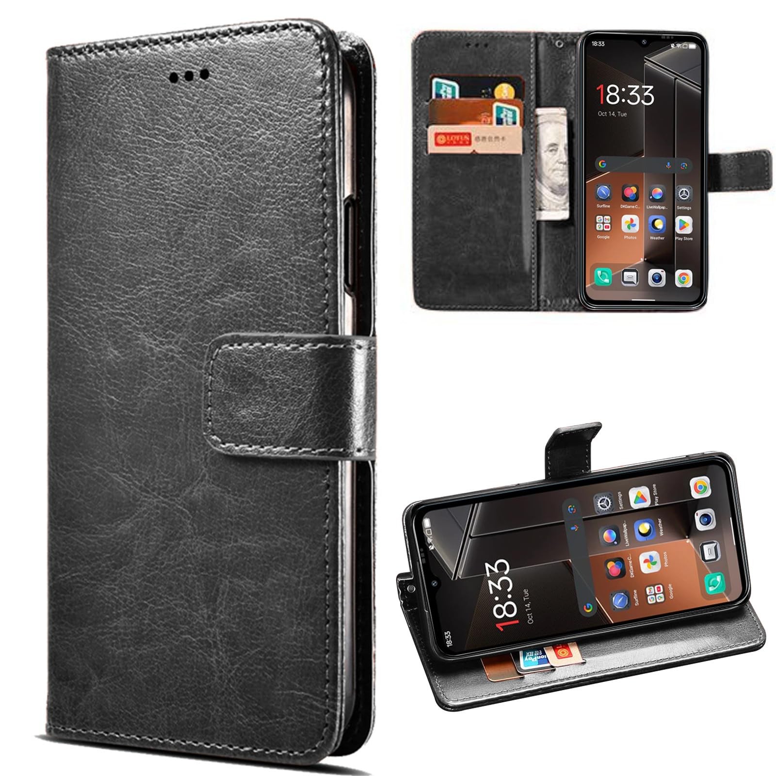 Coque Blackview Strong 2 portefeuille pour regarder vos vidéos