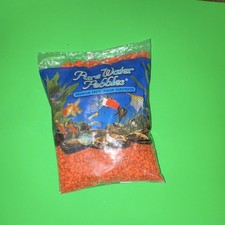 Pure Water Pebbles Neon Orange Fresh Water Aquarium Gravel MPN 70255