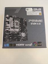 ASUS PRIME B760M-A AX LGA 1700 (Intel 12th&13th 14th Gen) mATX motherboard