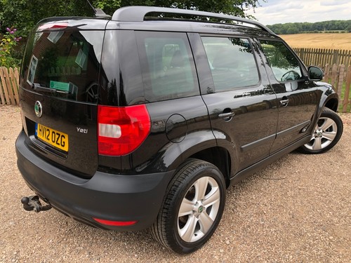 2012 12 Skoda Yeti SE Plus 2.0 TDI CR 4x4 170 BHP Black Diesel Full MOT 118k Mls - Picture 8 of 20