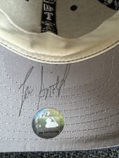 Chicago Cubs Lee Smith #46 Signed Cap 7th Inning Stretch Conductor 2003