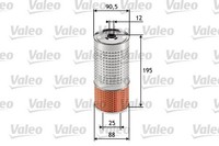 Valeo 586546 ÖLfilter FüR MERCEDES-BENZ Puch