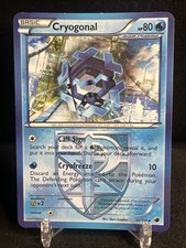 Pokemon Plasma Freeze Uncommon Cryogonal 30/116 Card