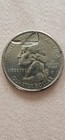 1999 connecticut quarter error struck through fragment — photo 1