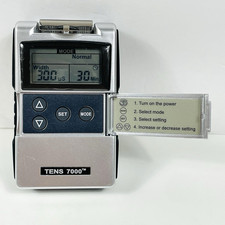 Roscoe TENS 7000 Digital Pain Management Unit OTC Muscle Stimulator