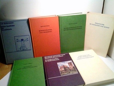 Konvolut bestehend aus 7 Bänden, zum Thema: Kunstdenkmäler, Religion, etc div. A