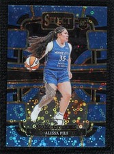 2024 Panini Select WNBA Concourse Light Blue Disco Prizm 10/125 Alissa Pili 1c0s