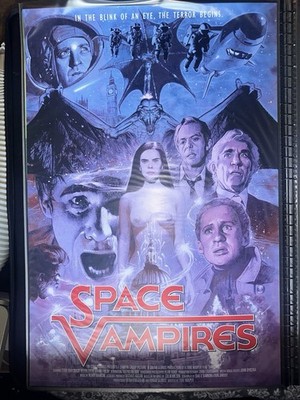 Mondo Print Artist Graham Humphreys Tobe Hooper Lifeforce/Space Vampires Variant