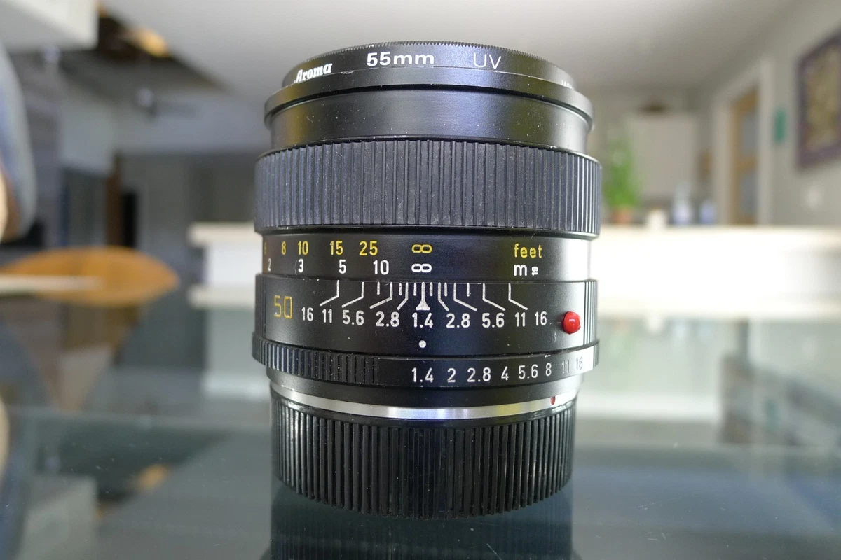 Leica SUMMILUX-R 50mm Focal f/1.4 Camera Lenses for sale - eBay