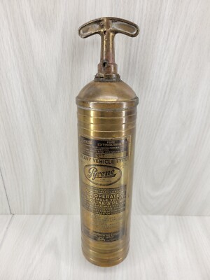 vintage 60s Pyrene社製　USA ブラス消火器 vintage 60s Pyrene社製 USA ブラス消火器