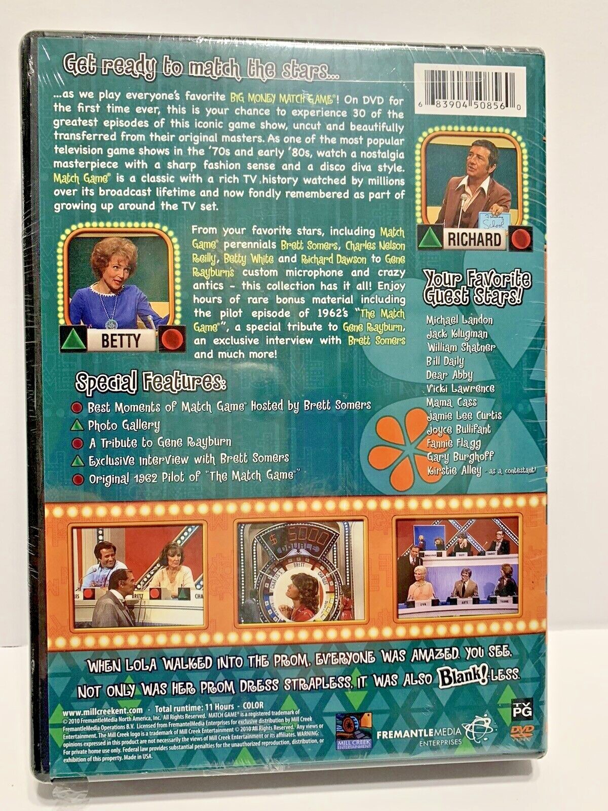 THE BEST OF MATCH GAME 4 DISC DVD SET NEW SEALED TV SHOWS RICHARD DAWSON  787364750894 | eBay