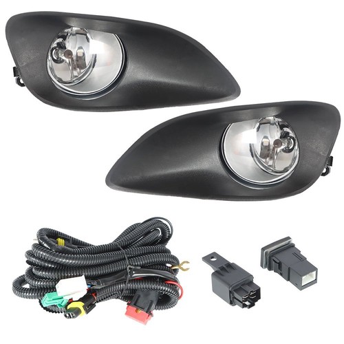 Daytime Running Light For Toyota Yaris 07-11 Fog Lamp Assembly w/ Switch Wiring - Picture 2 of 8