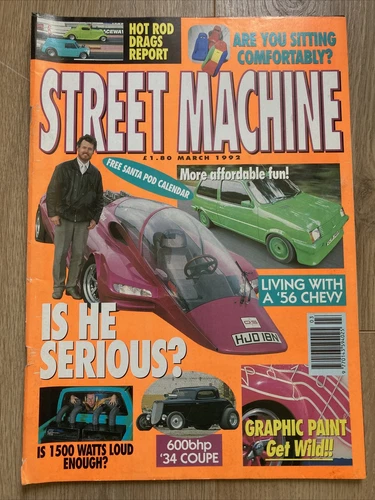 Street Machine Magazine March 1992 - Chevy. Coupe