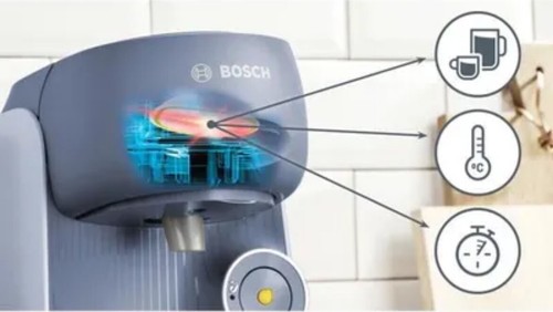 Machine à café - BOSCH - Tassimo FINESSE TAS16B5 - Bleu - Imagen 4 de 5