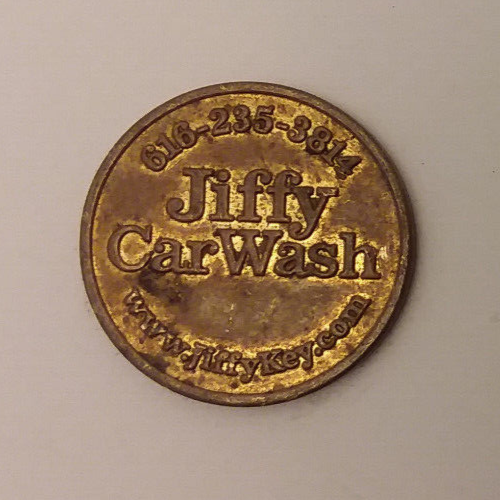 Jiffy Car Wash Grand Rapids, MI Token 22mm eBay