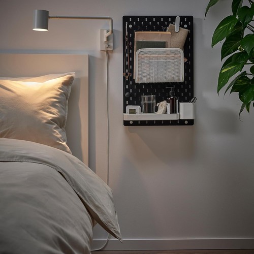 IKEA SKÅDIS Pegboard 14x22", Nero - Foto 3 di 7
