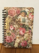 Victorian Christmas Card Address List Book