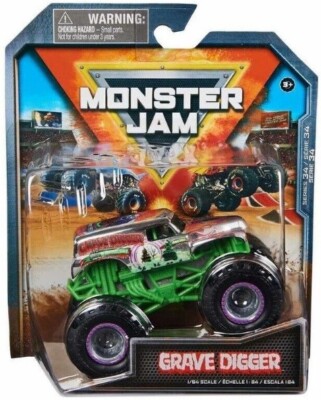 GRAVE DIGGER Series 34 - Monster Jam Spin Master Trucks Cars Die-cast Auto 1:64