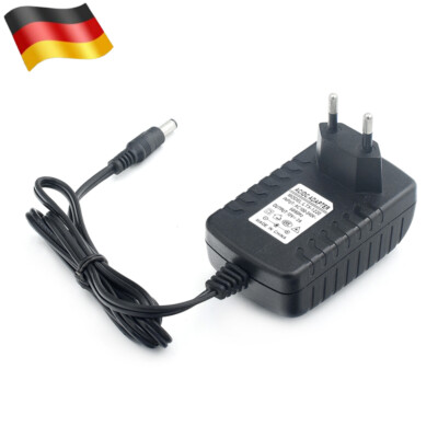 12V 2A AC/DC 24W NETZTEIL Trafo Netzadapter Steckernetzteil Ladegerät LED DRIVER