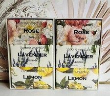 2-Pack Saponificio  Rose, Lavender  Lemon Vegetable Bar Soap 6 X 7 oz Each