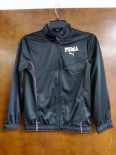 Puma Girls size L Poly Tricot Track Jacket