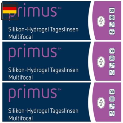 primus  Silikon-Hydrogel Tageslinsen Multifocal (3x 30er)