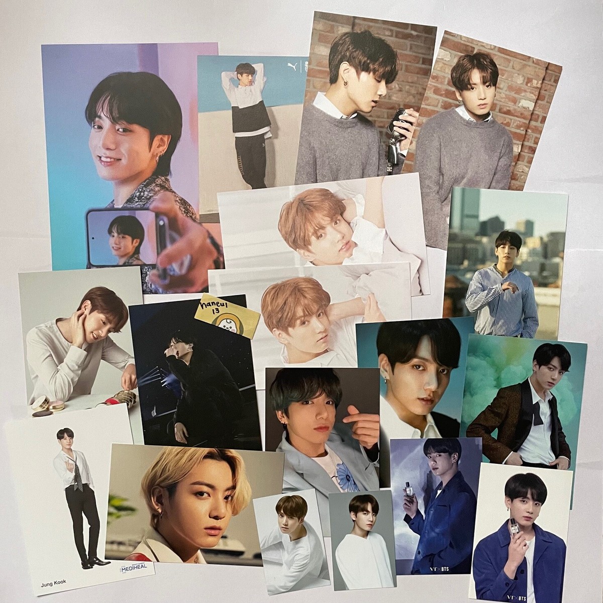 BTS JUNGKOOK Post card & Photo card Limited edition official BTS JUNGKOOK Post card & Photo card Limited edition official