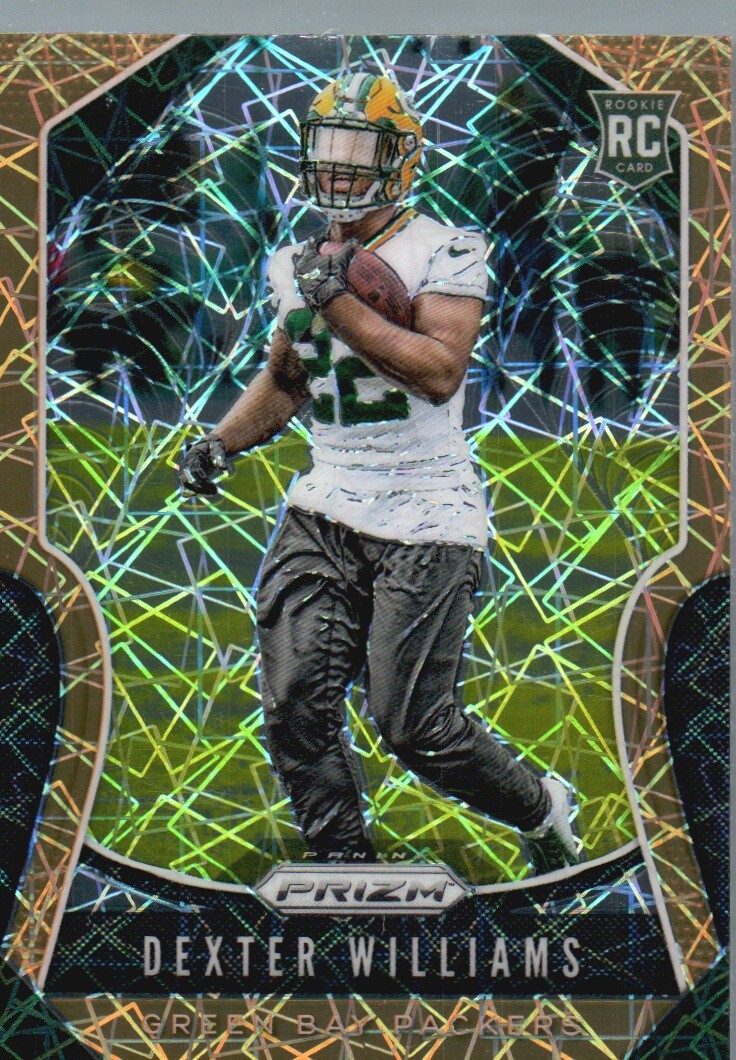 Dexter Williams Panini Prizm #336 Lazer