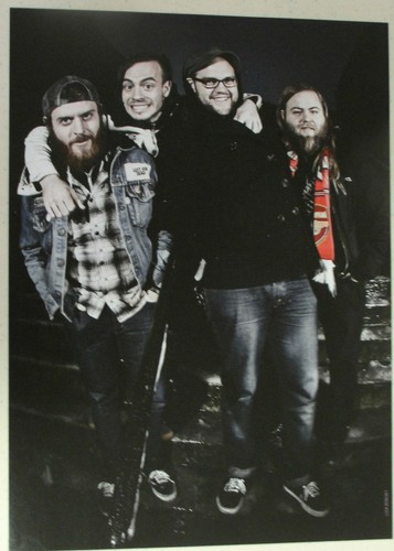 CANCER BATS punk hardcore band group pose ~ Magazine Page PINUP - 第 1/1 張圖片