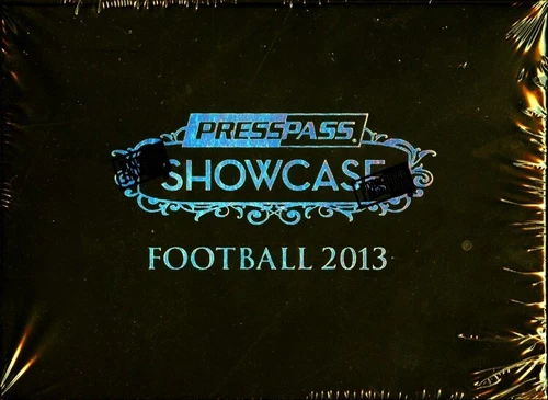 2013 PRESS PASS SHOWCASE FOOTBALL HOBBY BOX BLOWOUT CARDS