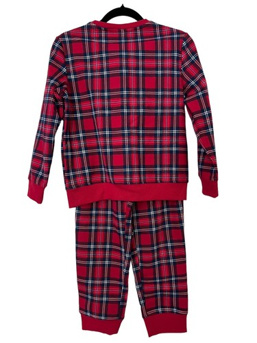 Charter Club Kids Unisex Holiday Plaid Crewneck Top and Jogger Set Size 8 NWT - Picture 4 of 8