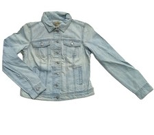 Ladies Womens Denim Jacket Ladies Stretch Casual Western Cropped Jeans Coat