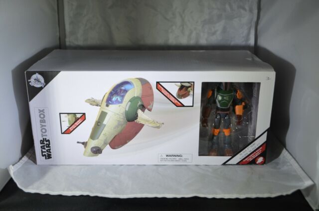 Slave 1 & Boba Fett Action Figure Playset 2020 Disney Toybox Star Wars for sale online | eBay